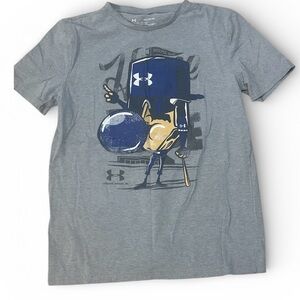 Under Armour Charcoal HeatGear Tee Boys Youth XL